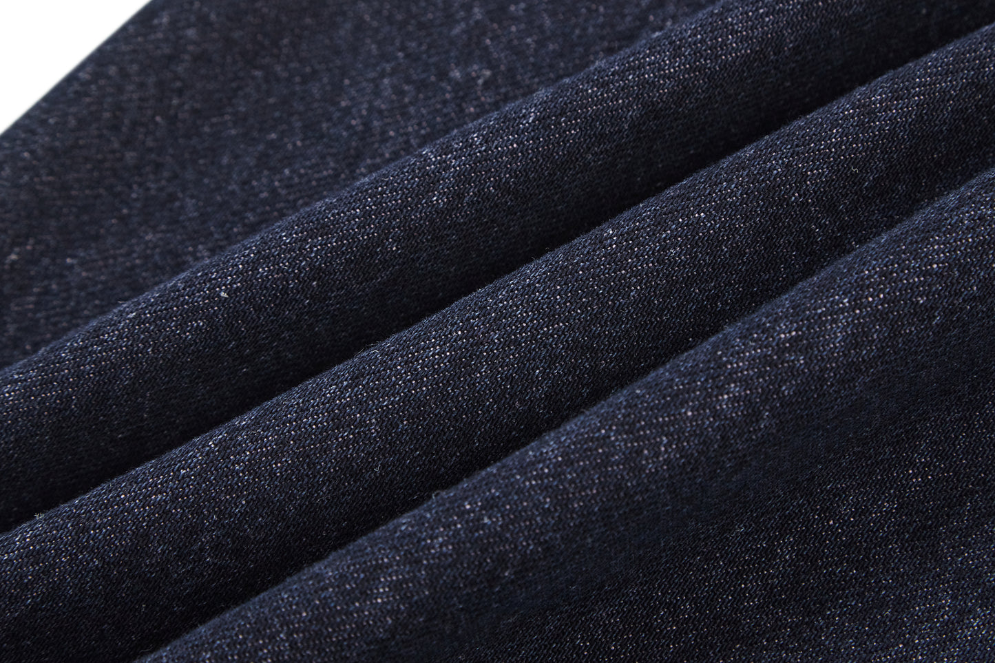 felt embroidered washed jeans