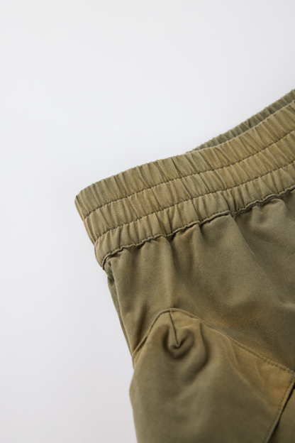 Spray monkey work shorts