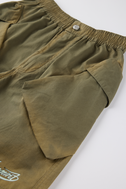 Spray monkey work shorts