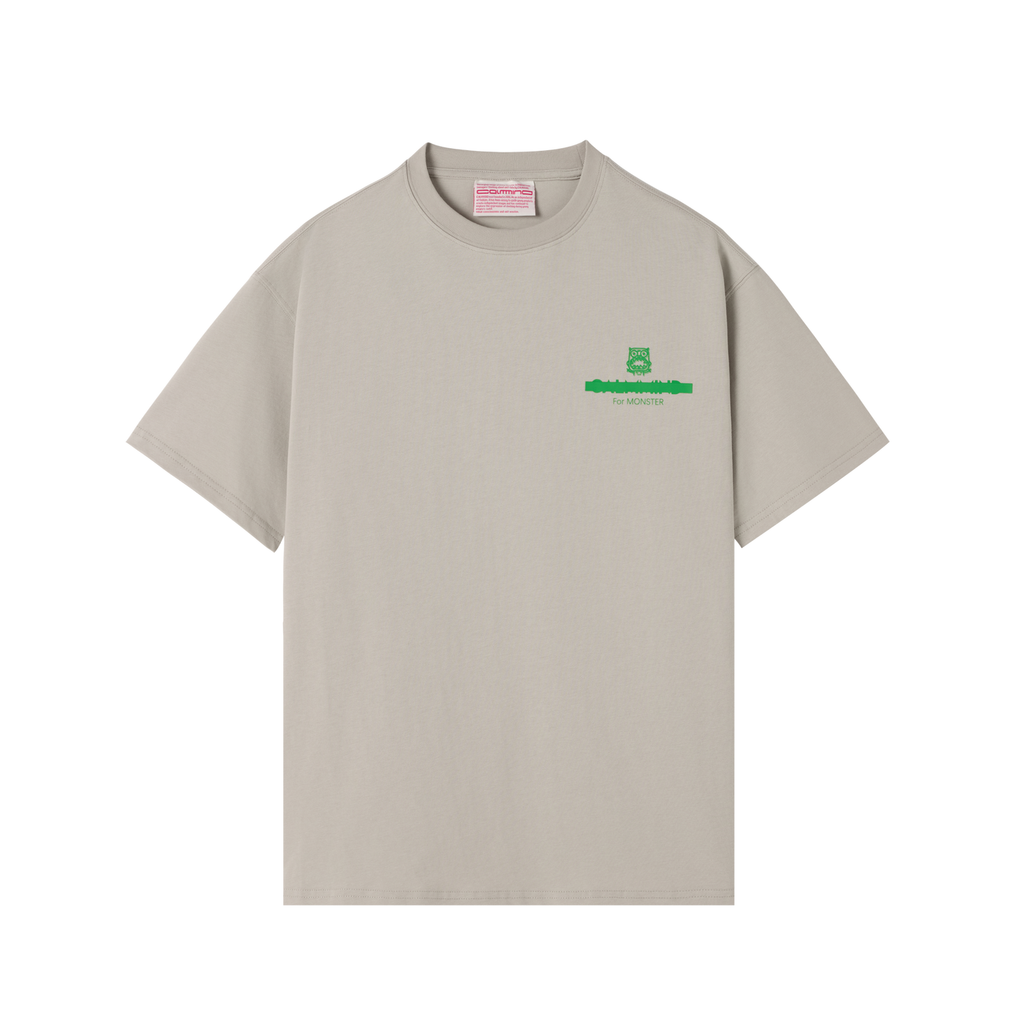 Little Monster Thick Plate Printed T-shirt