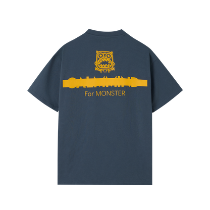 Little Monster Thick Plate Printed T-shirt