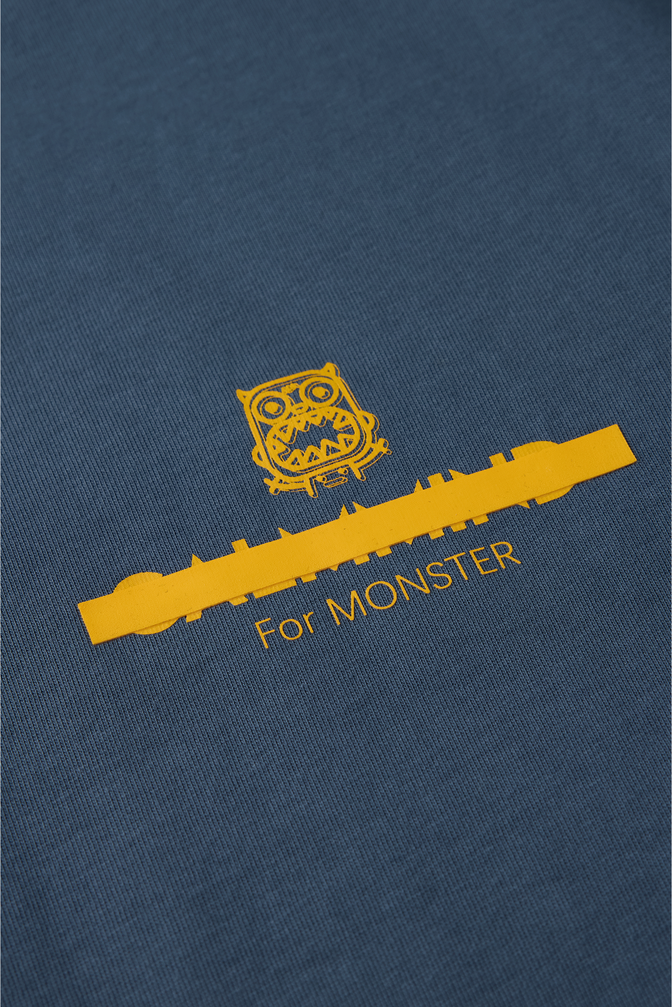 Little Monster Thick Plate Printed T-shirt