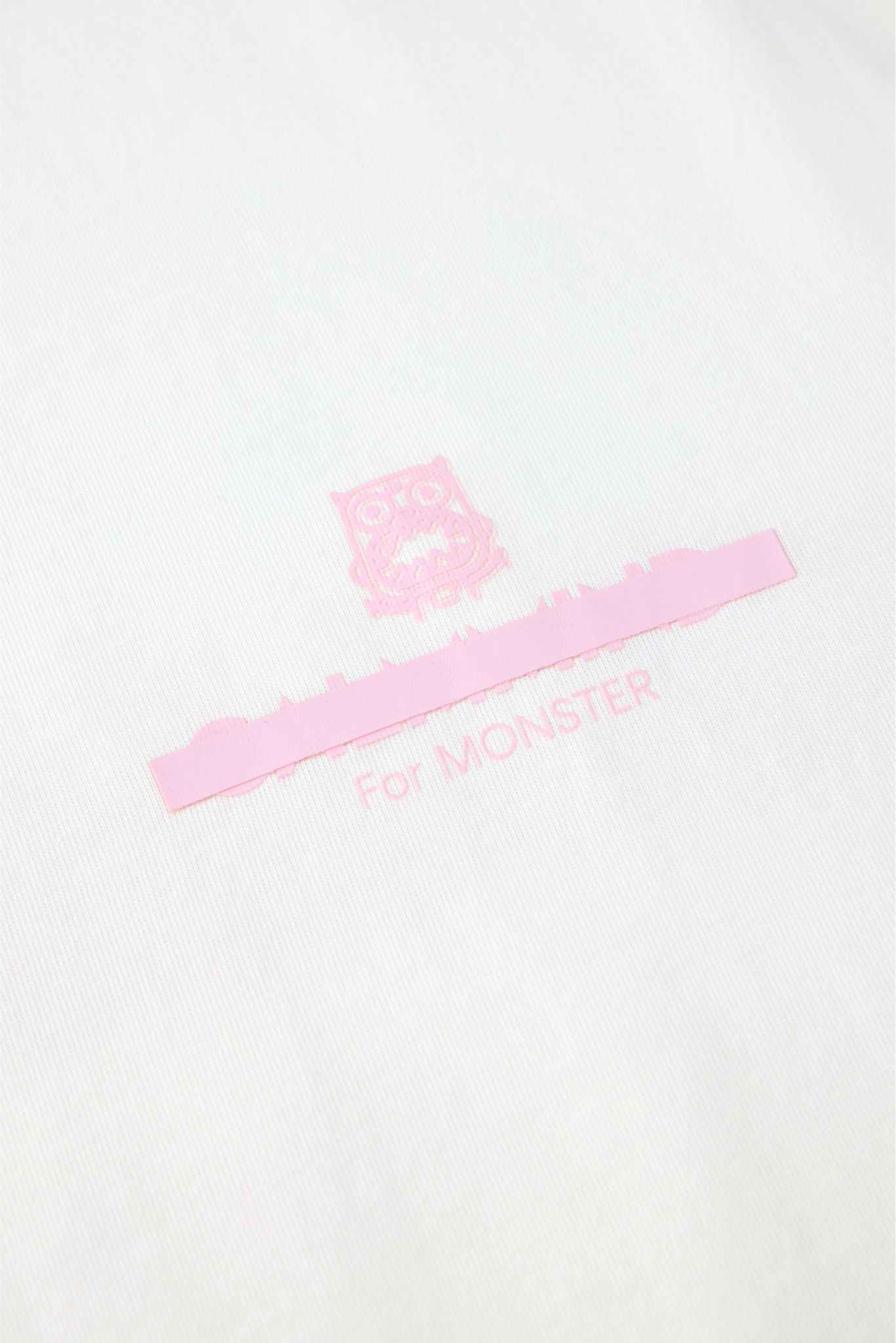 Little Monster Thick Plate Printed T-shirt