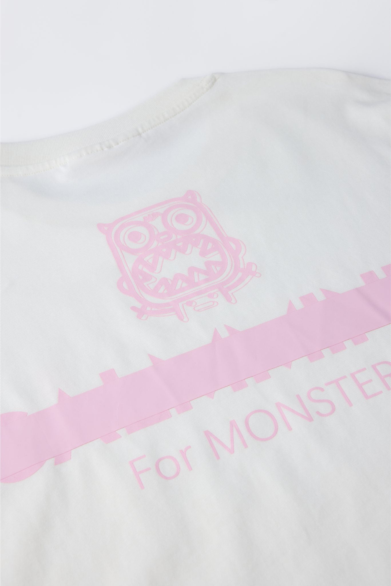 Little Monster Thick Plate Printed T-shirt