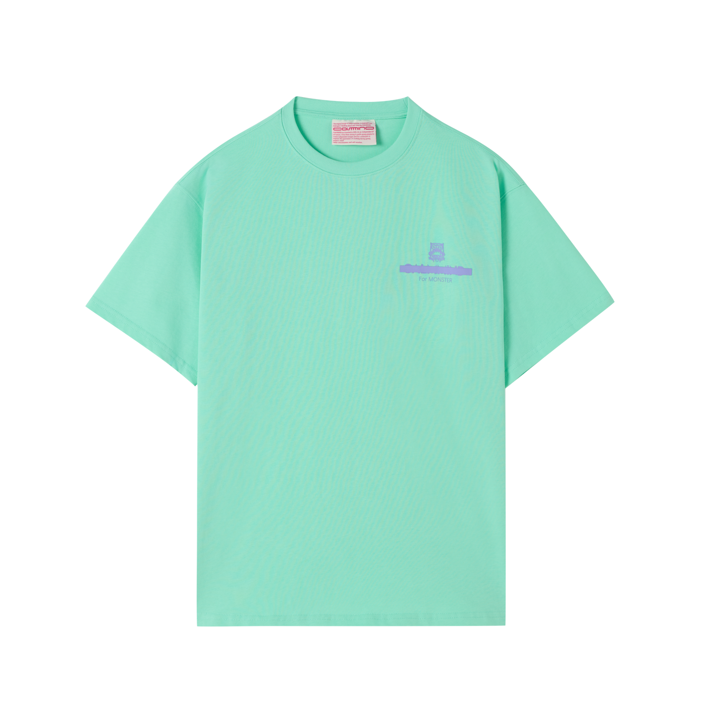 Little Monster Thick Plate Printed T-shirt