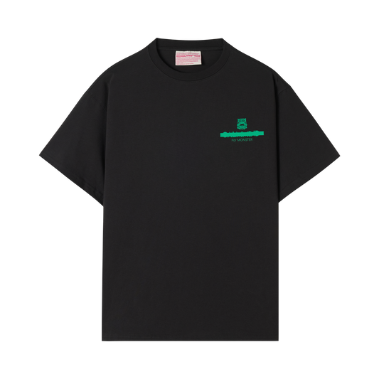 Little Monster Thick Plate Printed T-shirt