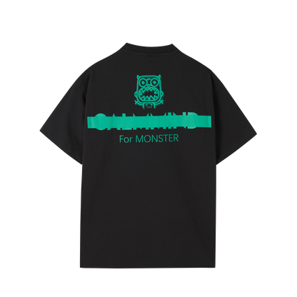 Little Monster Thick Plate Printed T-shirt