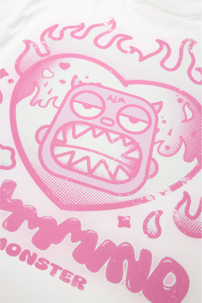 Fire Peach Heart Monster