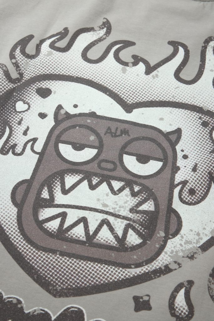 Fire Peach Heart Monster