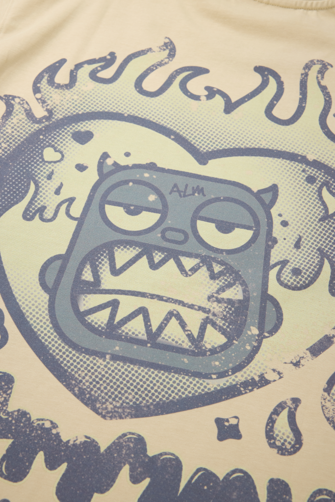 Fire Peach Heart Monster