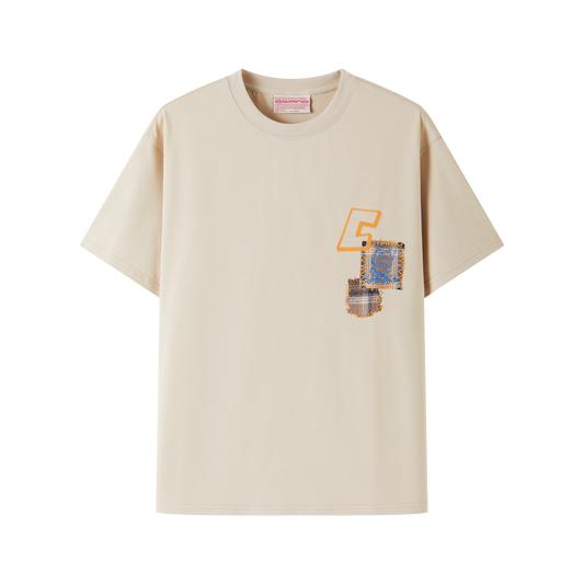 "Dream Monster" pencil hand-drawn T-shirt