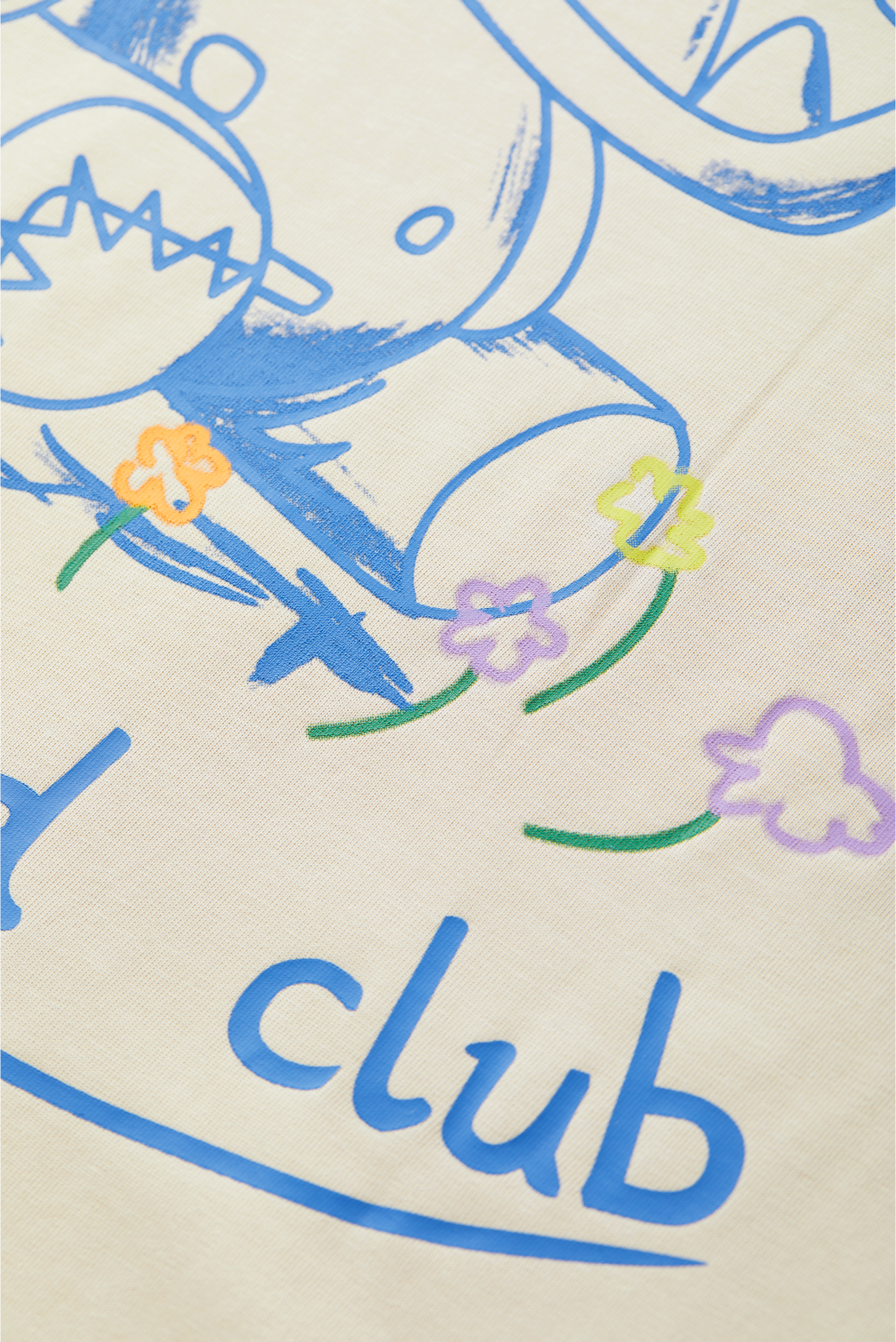 "Dream Monster" pencil hand-drawn T-shirt