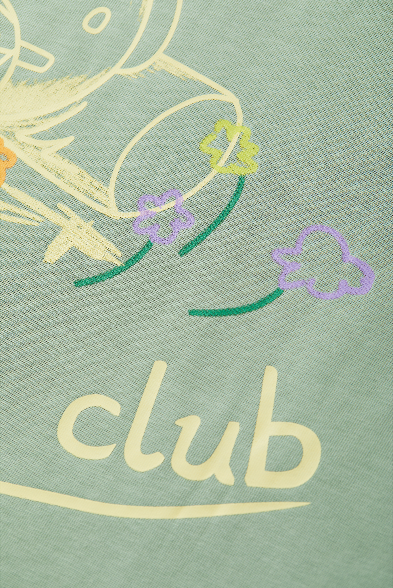 "Dream Monster" pencil hand-drawn T-shirt