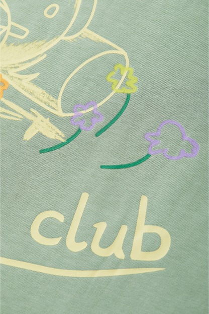 "Dream Monster" pencil hand-drawn T-shirt