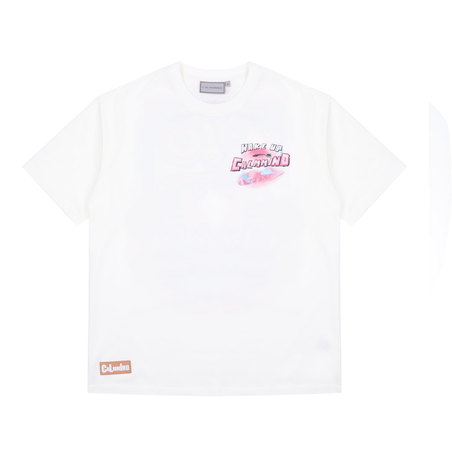 Neon hand-painted T-shirt