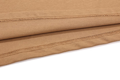 Rotating letter patch T-shirt