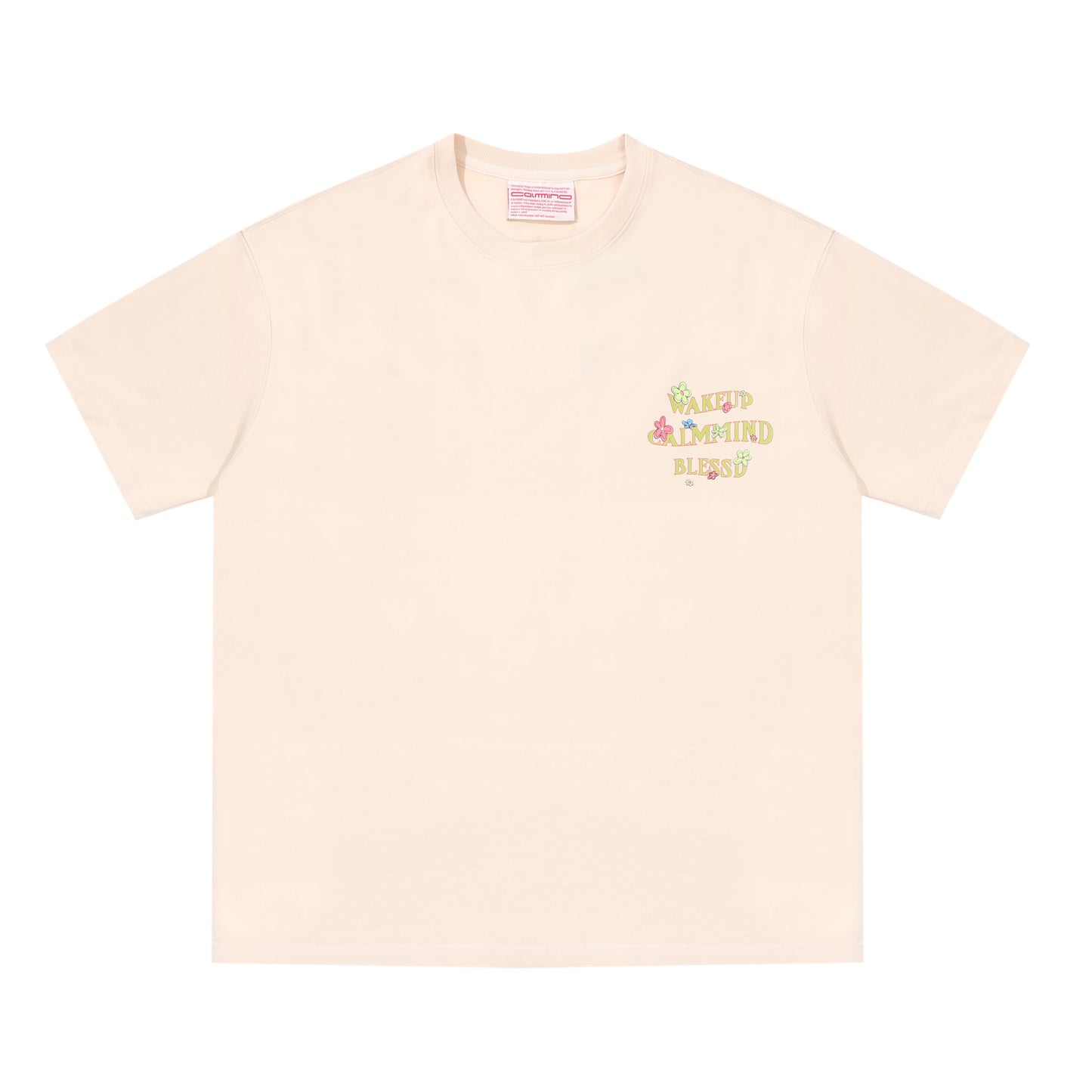 Flag letter flower T-shirt