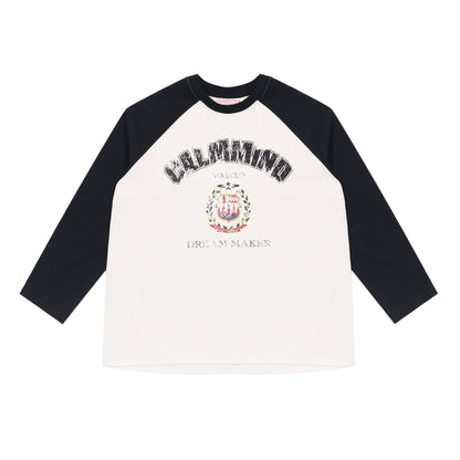 College Badge Long T-shirt
