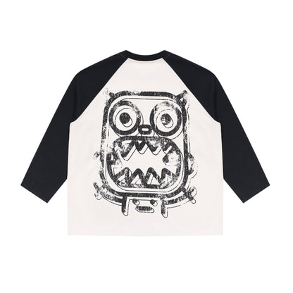 College Badge Long T-shirt