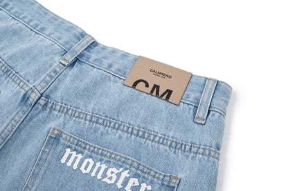 Little Monster Wash Woolen Jeans