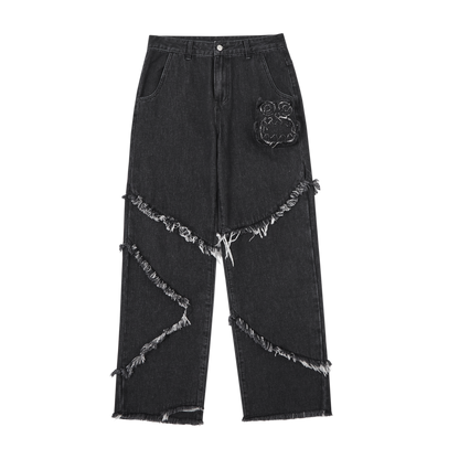 Little Monster Wash Woolen Jeans