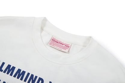 Collision color suspension screen T-shirt