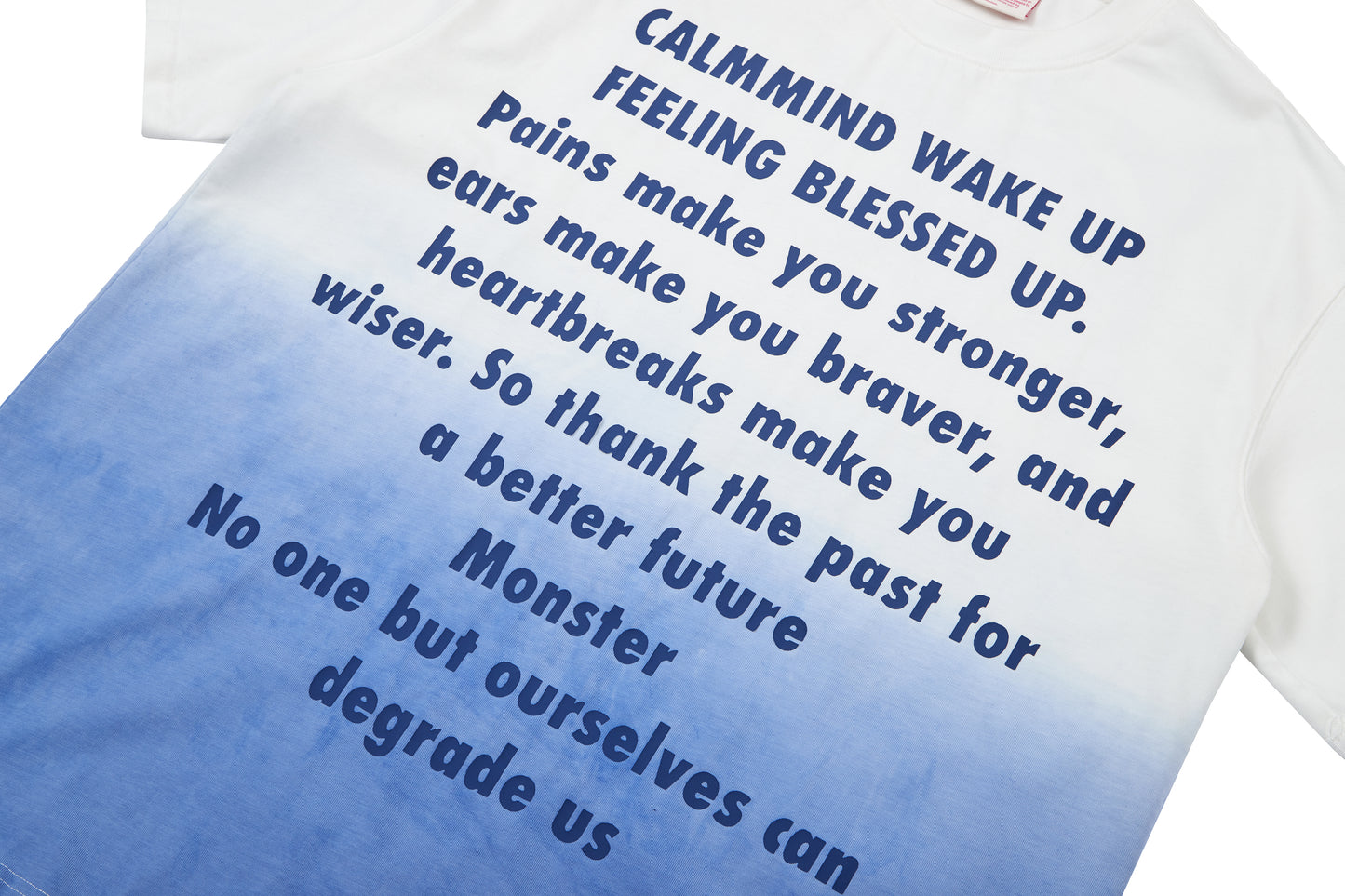 Collision color suspension screen T-shirt