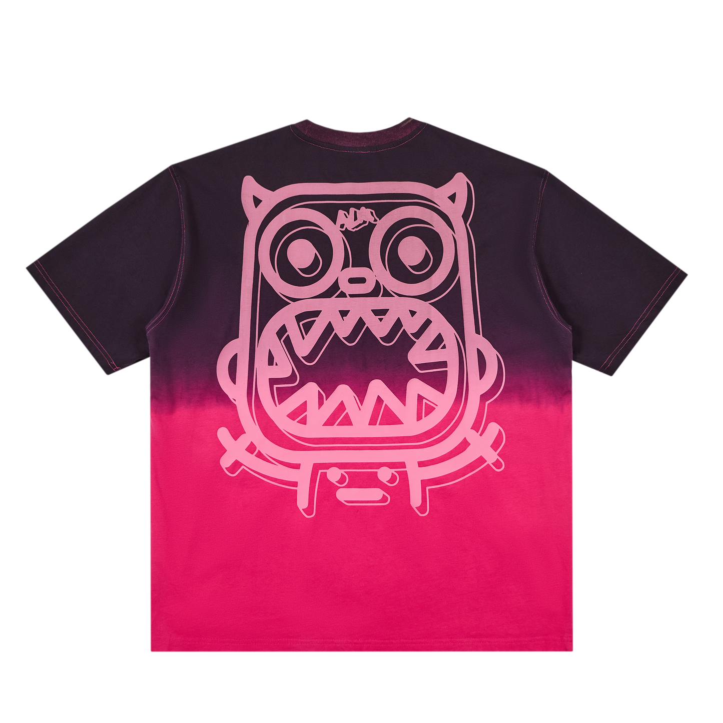 Collision color suspension screen T-shirt